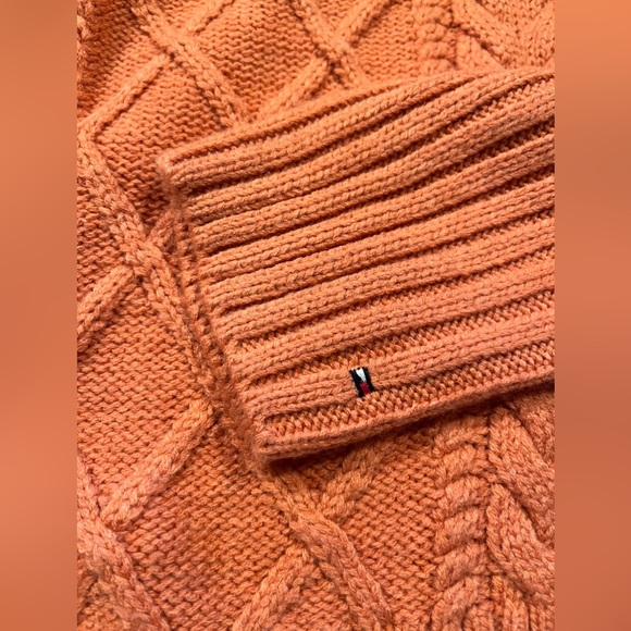 ⚡️NWT Tommy Hilfiger Cable Knit Mock Neck Sweater - Picture 5 of 8
